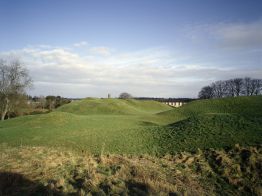 Cirencester Amphitheatre . Courtesy of English Heritage in the Cotswolds
